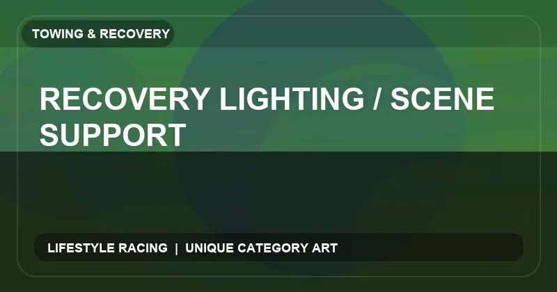 Recovery Lighting / Scene Support